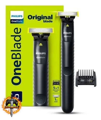 Aparador E Raspador Philips Oneblade Qp1425/10 Preto 5v