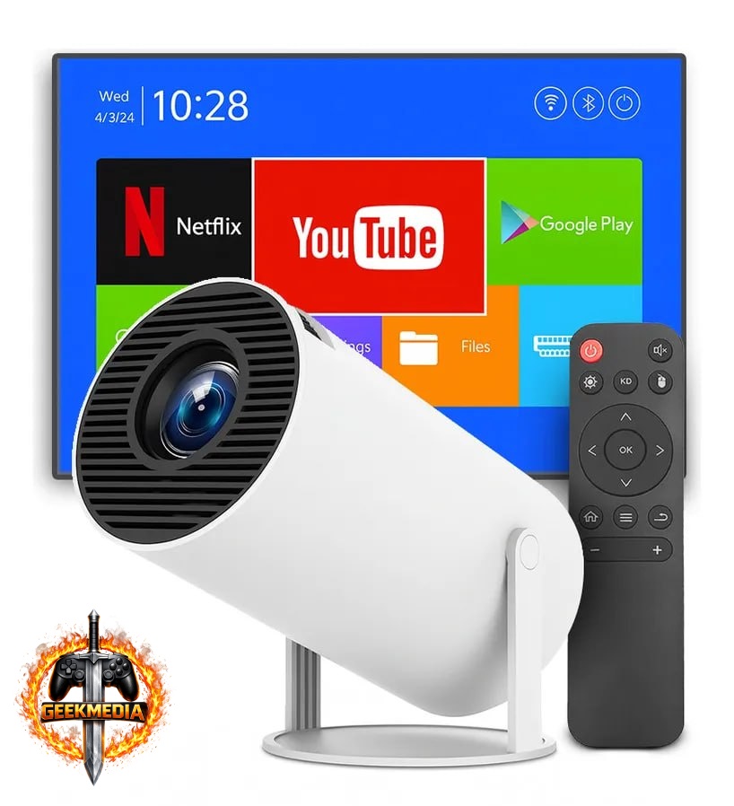 Mini Projetor Davely HY300 4k Android