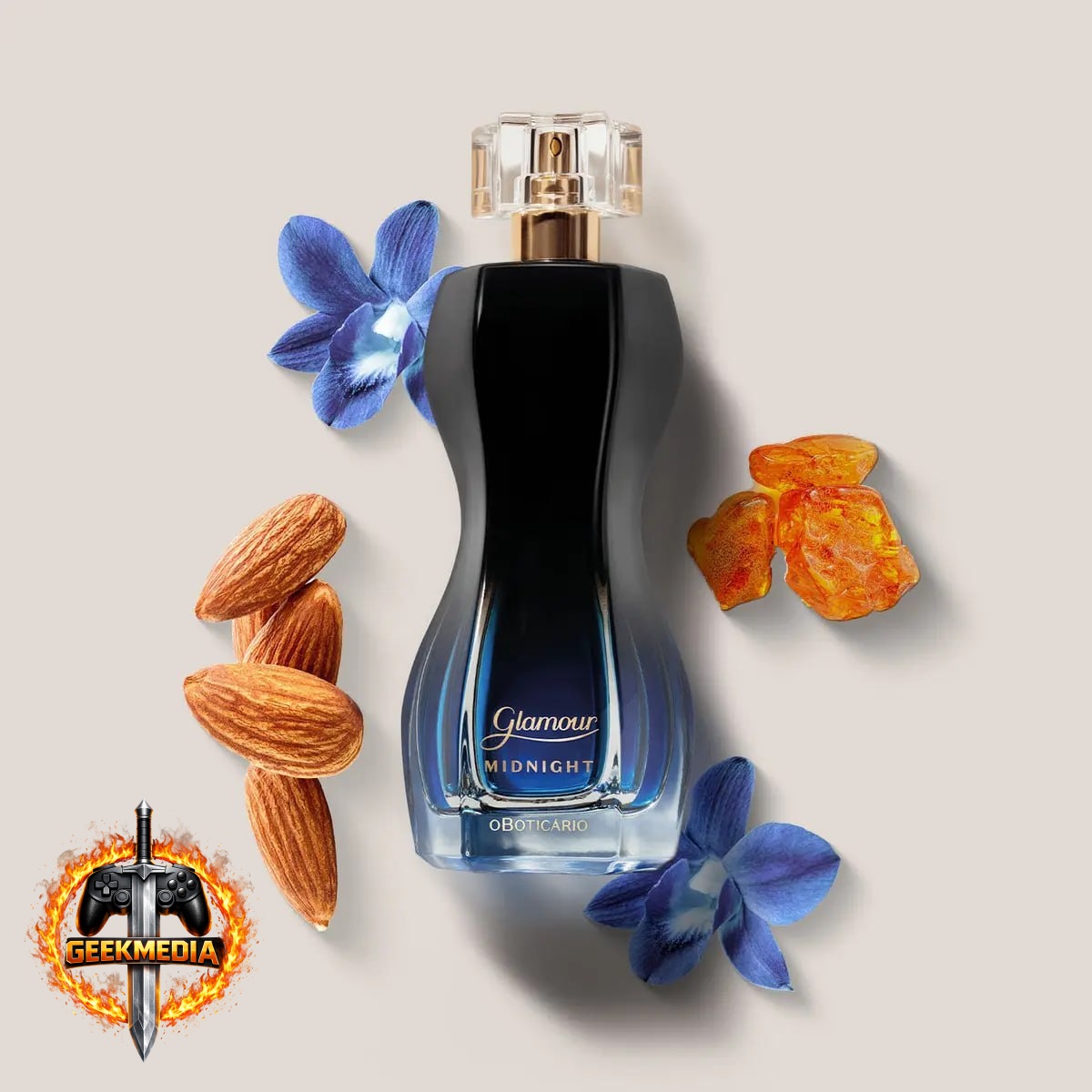 Boticário Glamour Midnight Deo Colônia 75ml