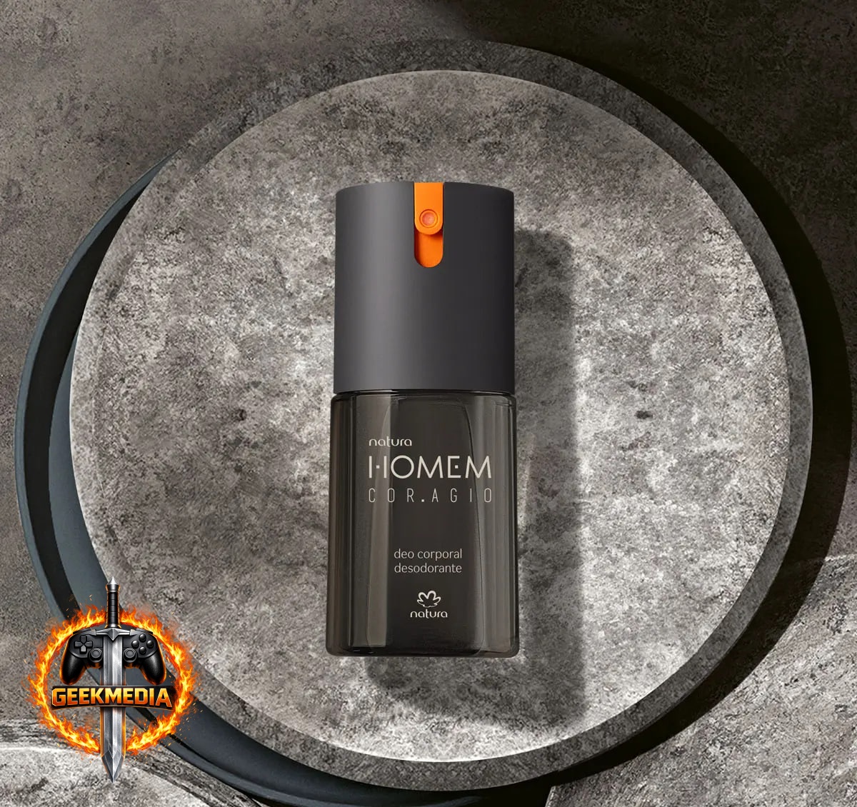 Deo Corporal Natura Homem Coragio 100ml