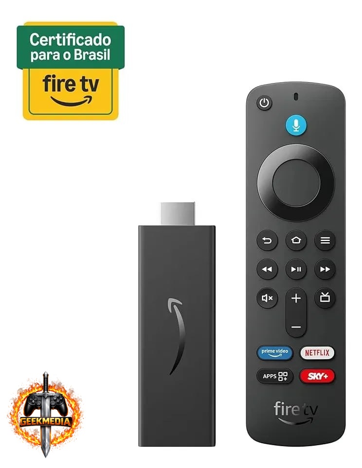 Fire TV Stick HD com Comandos por Voz