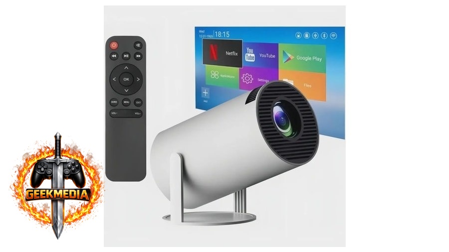 Projetor HY300 Mini LED 1080P Portable