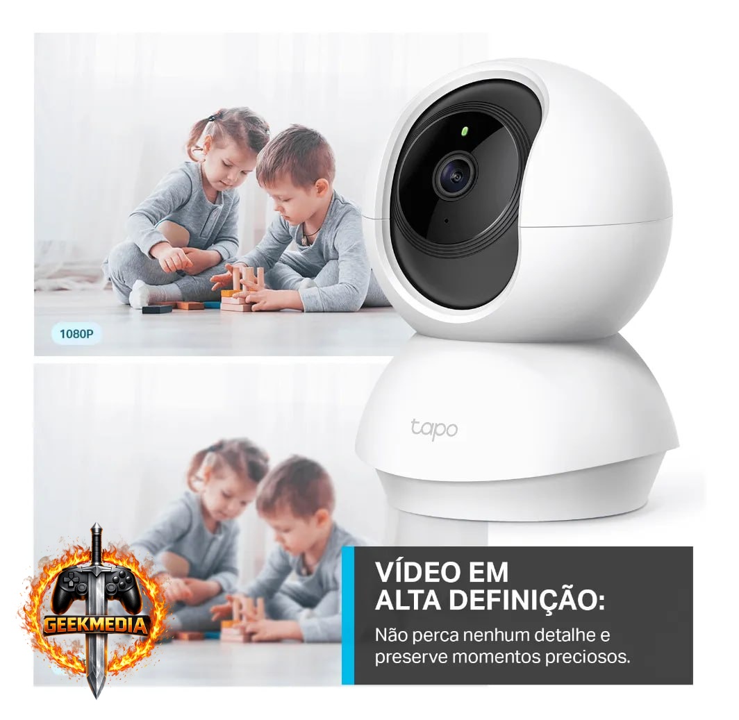 Tapo C200 Wifi 1080P 360 - Câmera de Segurança