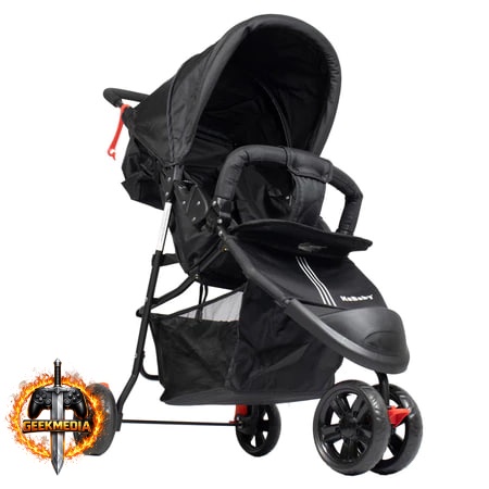 Carrinho De Bebê EasyGo Com Cesto 3 Rodas
