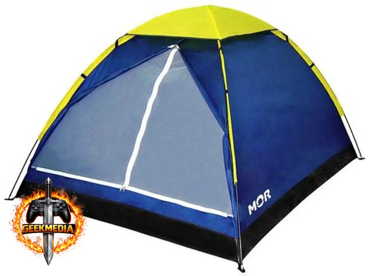 Barraca Camping Iglu Para 3 Pessoas Azul Mor