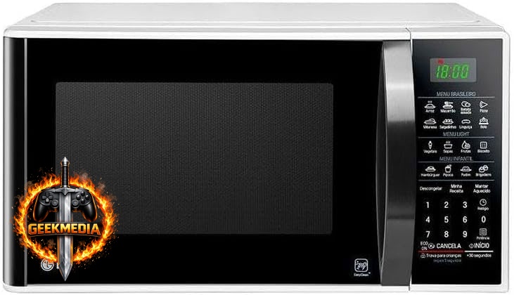LG Forno Micro-ondas Solo 30L Branco 127V