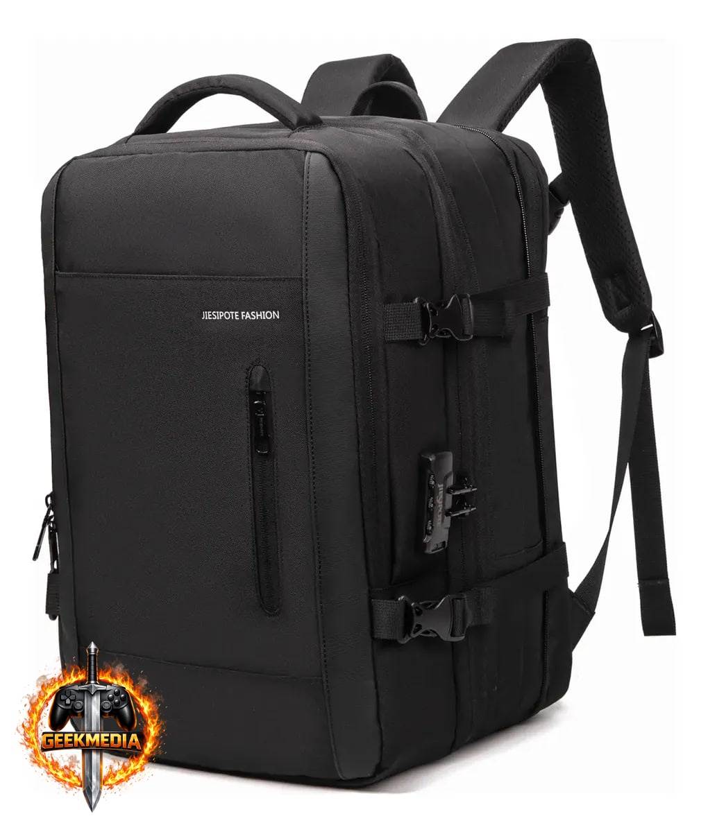 Mochila De Negócios Impermeável Com Senha De Bloqueio