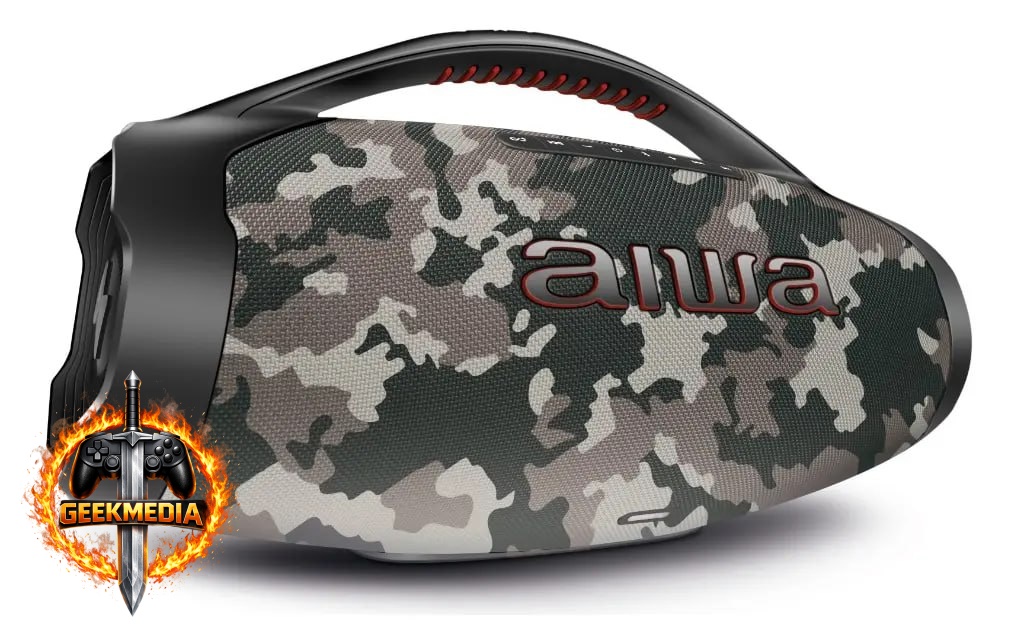 Caixa de Som Boombox AIWA BBS-01-BG