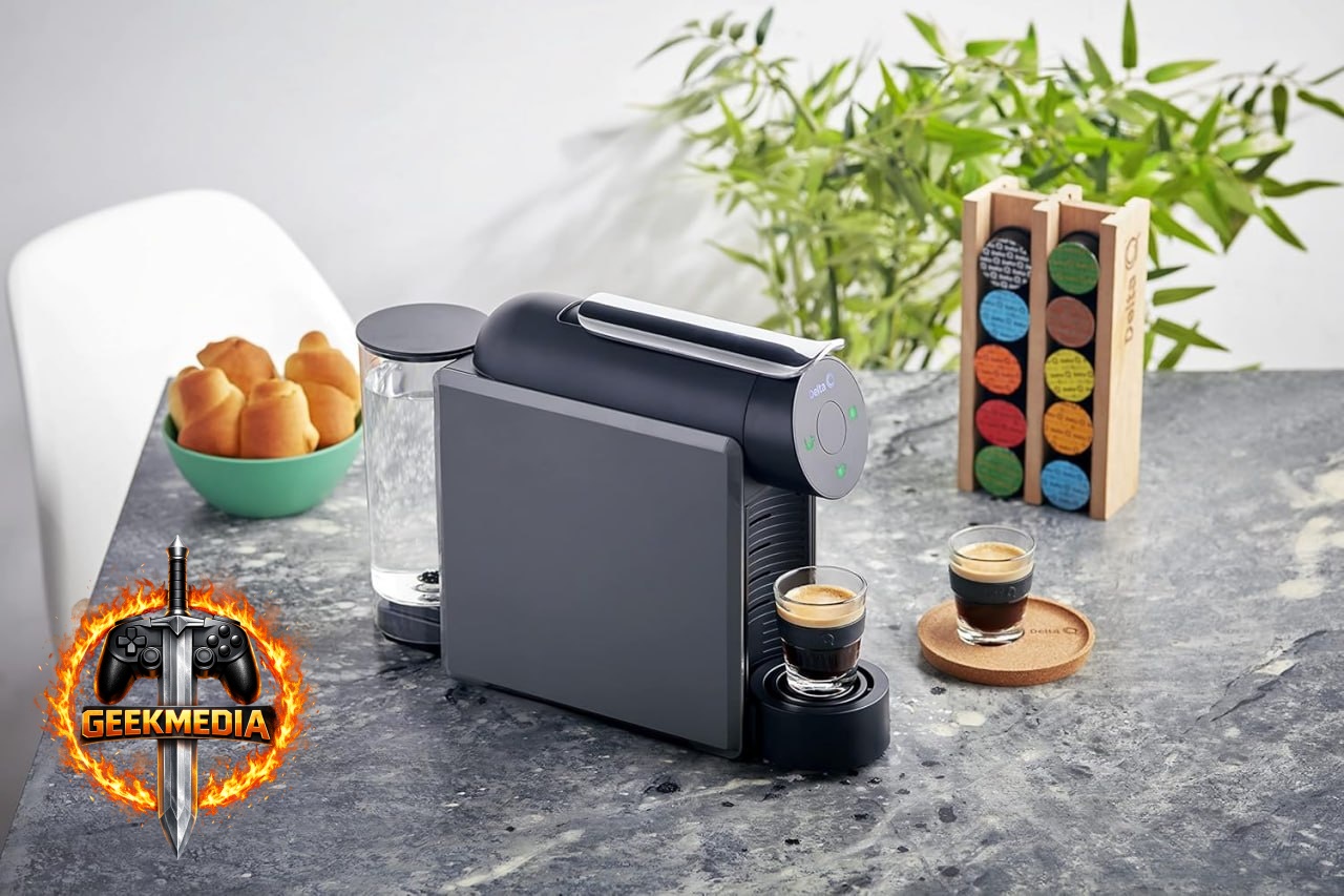 Cafeteira Cápsulas MiniQool Cinza 220V
