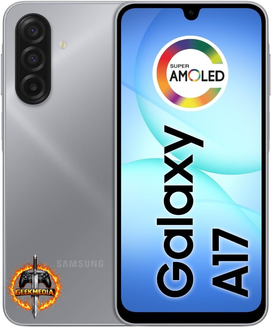 Samsung Galaxy A17 256GB 8GB RAM Câmera 50MP Cinza