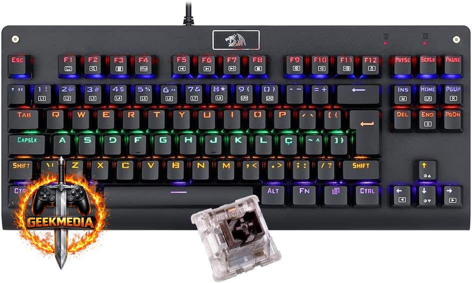 Redragon Dark Avenger K552 Switch Azul Rainbow