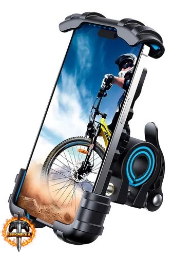 Suporte Celular Lamicall para Guidão Moto/Bicicleta - Azul