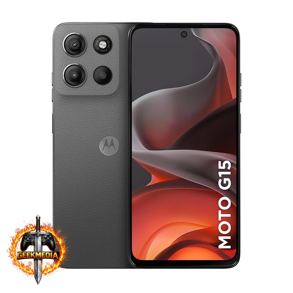 Smartphone Motorola Moto g15 256GB 12GB Grafite