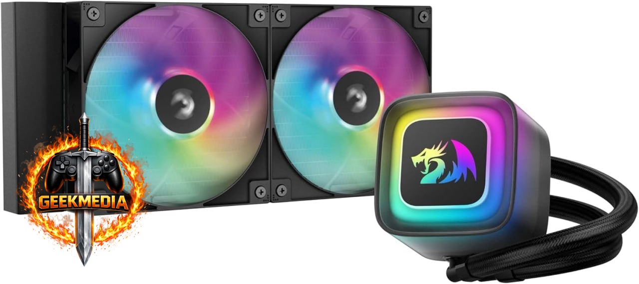 Water Cooler GamerStorm X Redragon LE240 RD Preto RGB