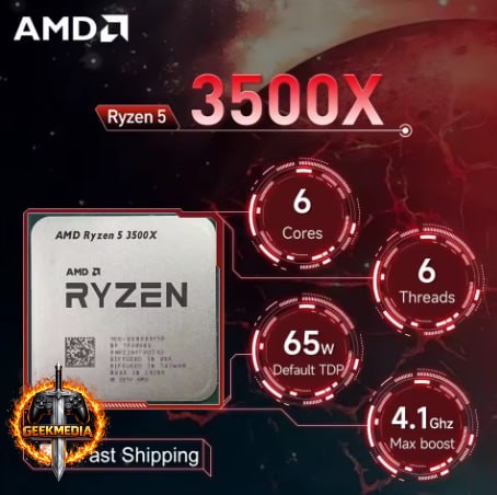 Processador Ryzen 5 3500x AM4