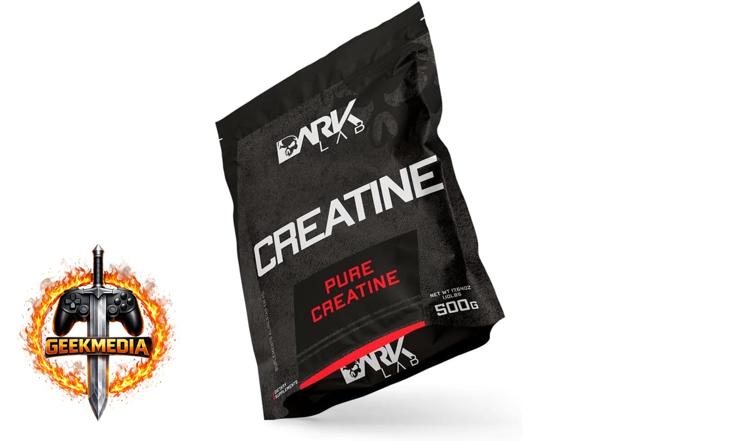 2x Creatina 500g Dark Lab