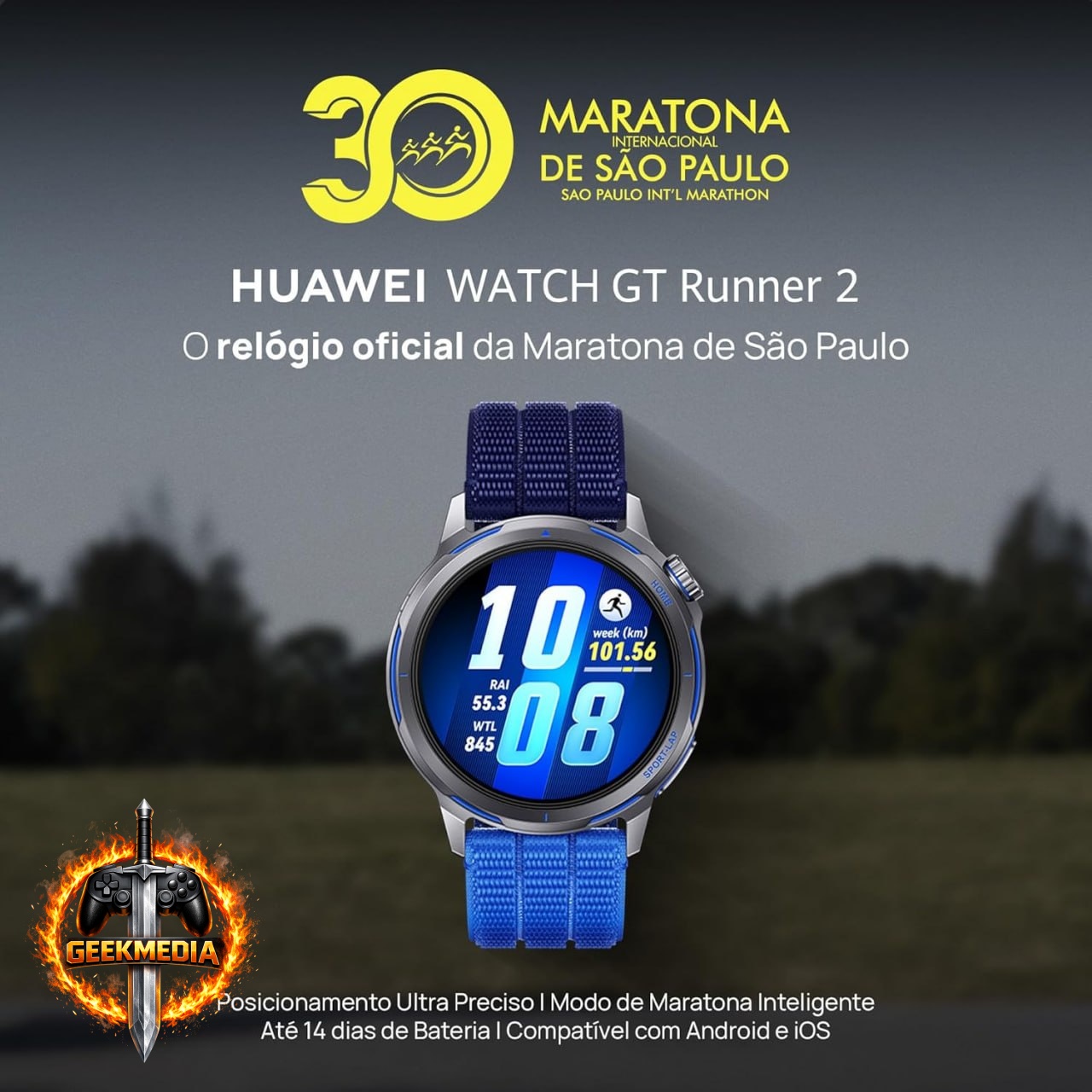 HUAWEI WATCH GT Runner 2 - Laranja