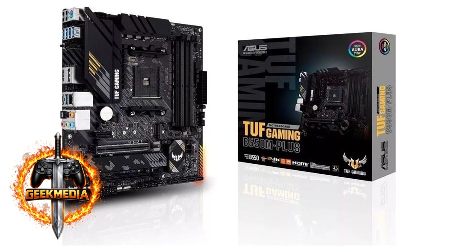 Placa-mãe Asus P/amd Am4 B550m-plus Tuf Gaming