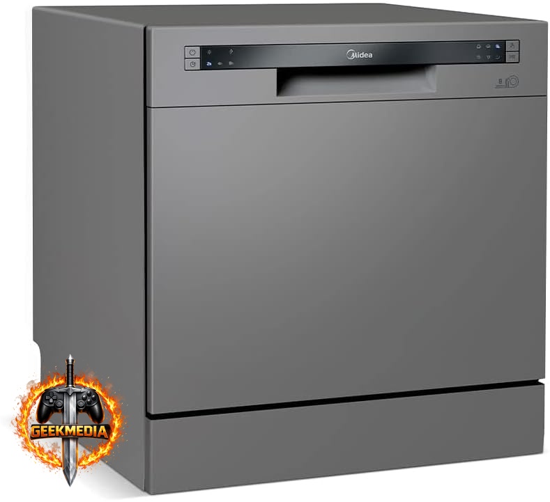 Midea Lava Louças 8 Serviços Prata 127V