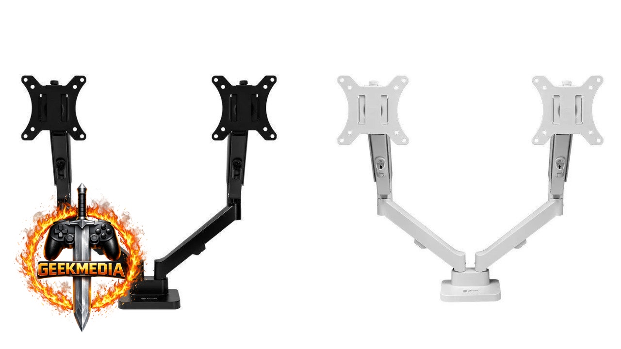 Suporte Articulado Para Dois Monitores Zinnia Nimbo 210