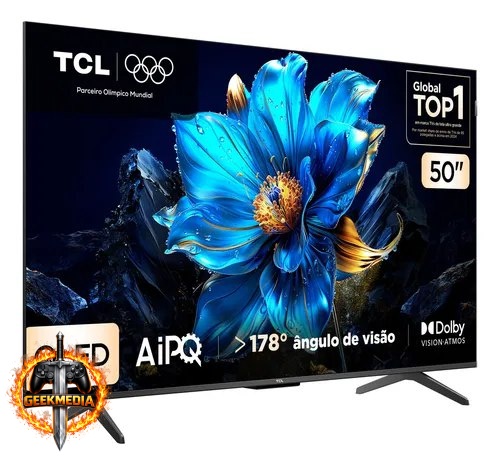 Smart TV 50 polegadas 4K Ultra HD