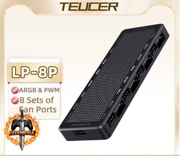 Controladora ARGB Hub Teucer 8 Portas