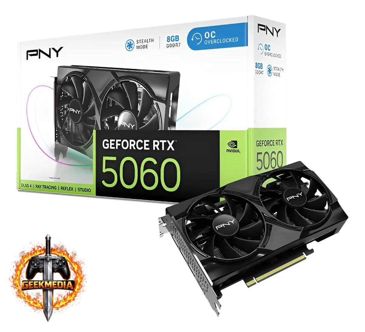 Placa de Vídeo PNY Geforce RTX 5060 8GB
