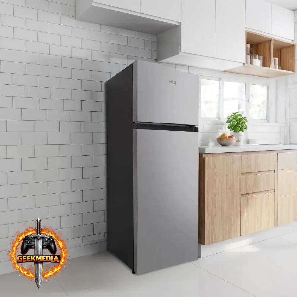 HQ Refrigerador 230 Litros Duplex - Frost Free - Cinza