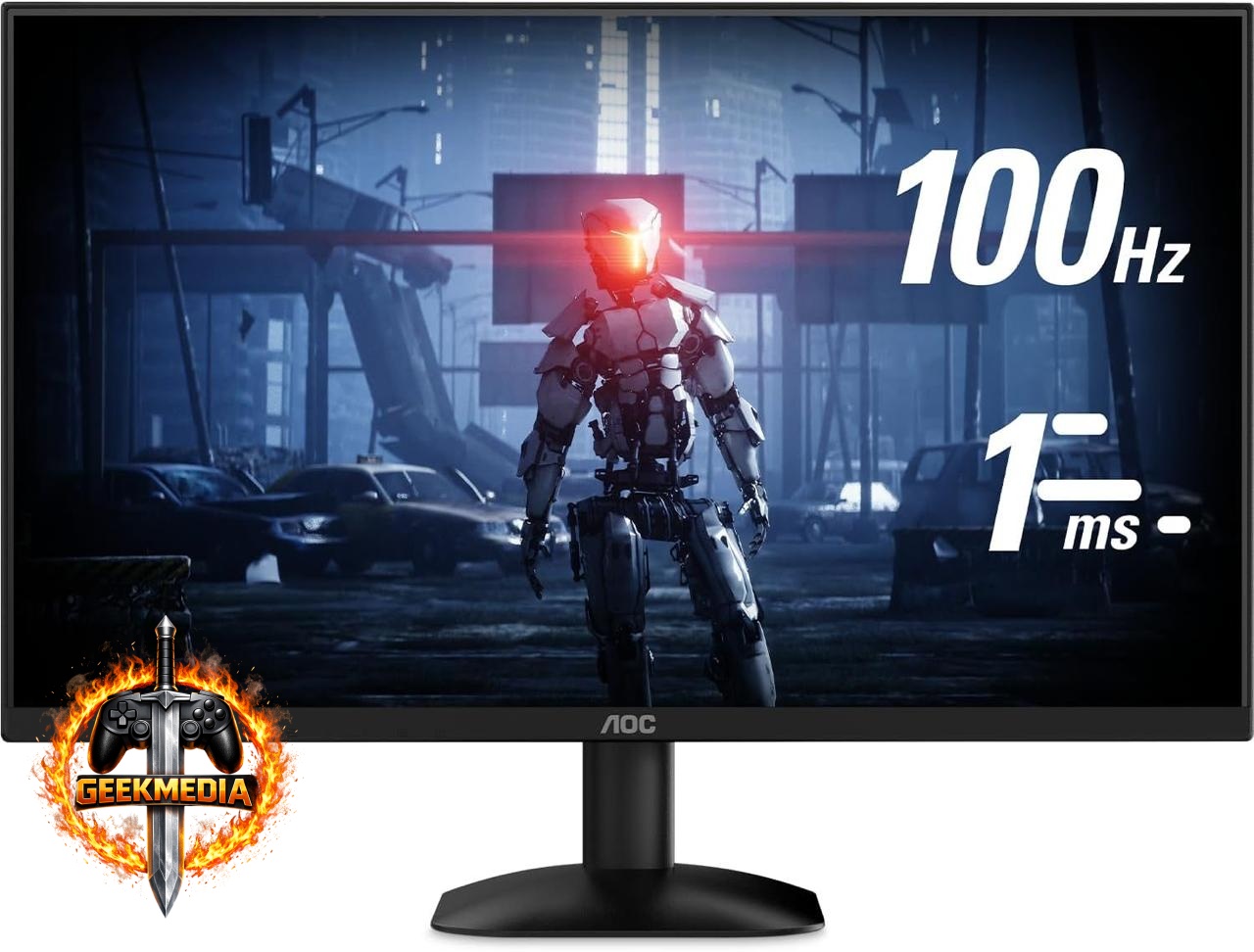 Monitor AOC 23,8" 100Hz 1ms HDMI