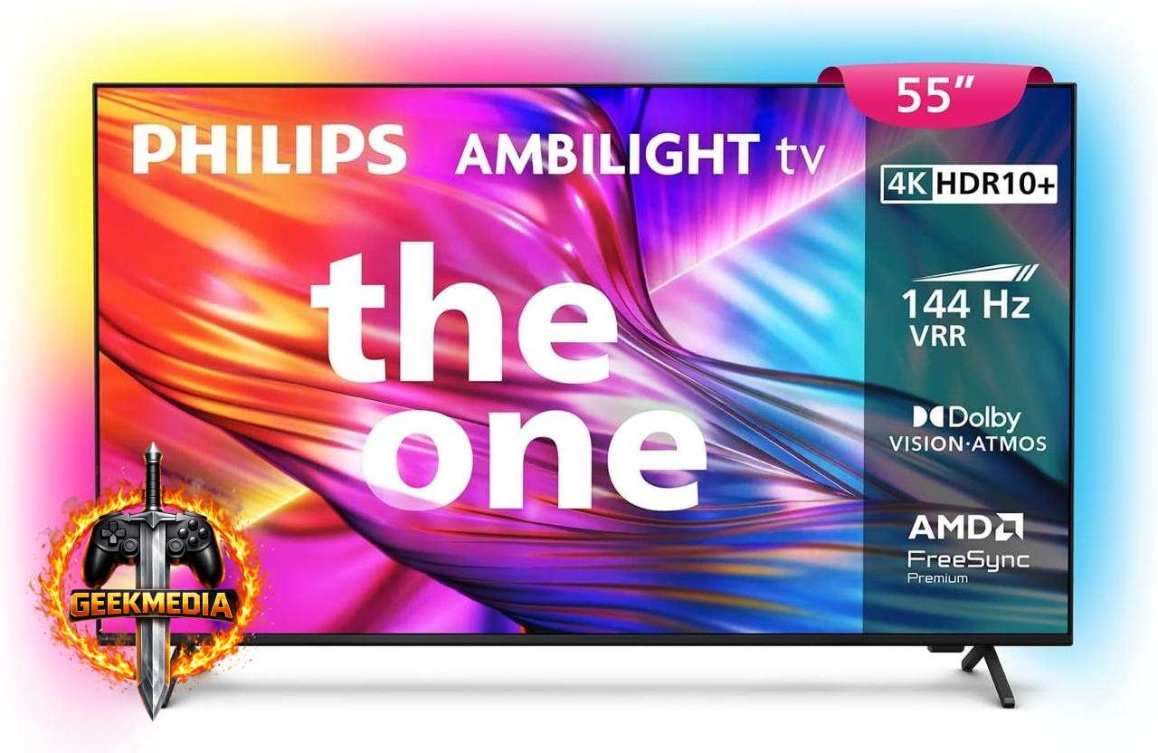 Smart TV Philips Ambilight The One 55" 4K 144Hz