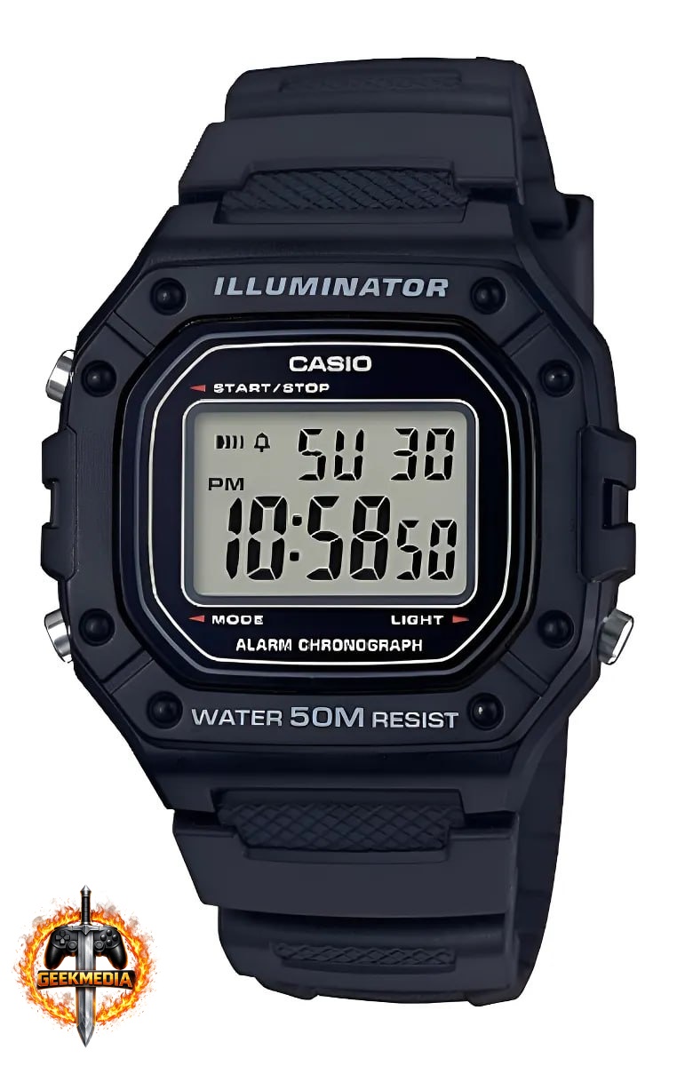 Casio Youth W-218H-1AV - Relógio Digital Clássico