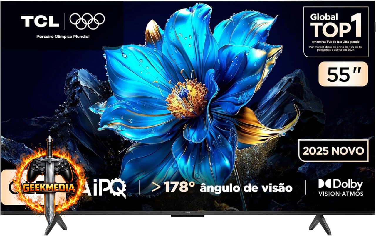Smart TV TCL 55P7K QLED 4K Google TV 55"