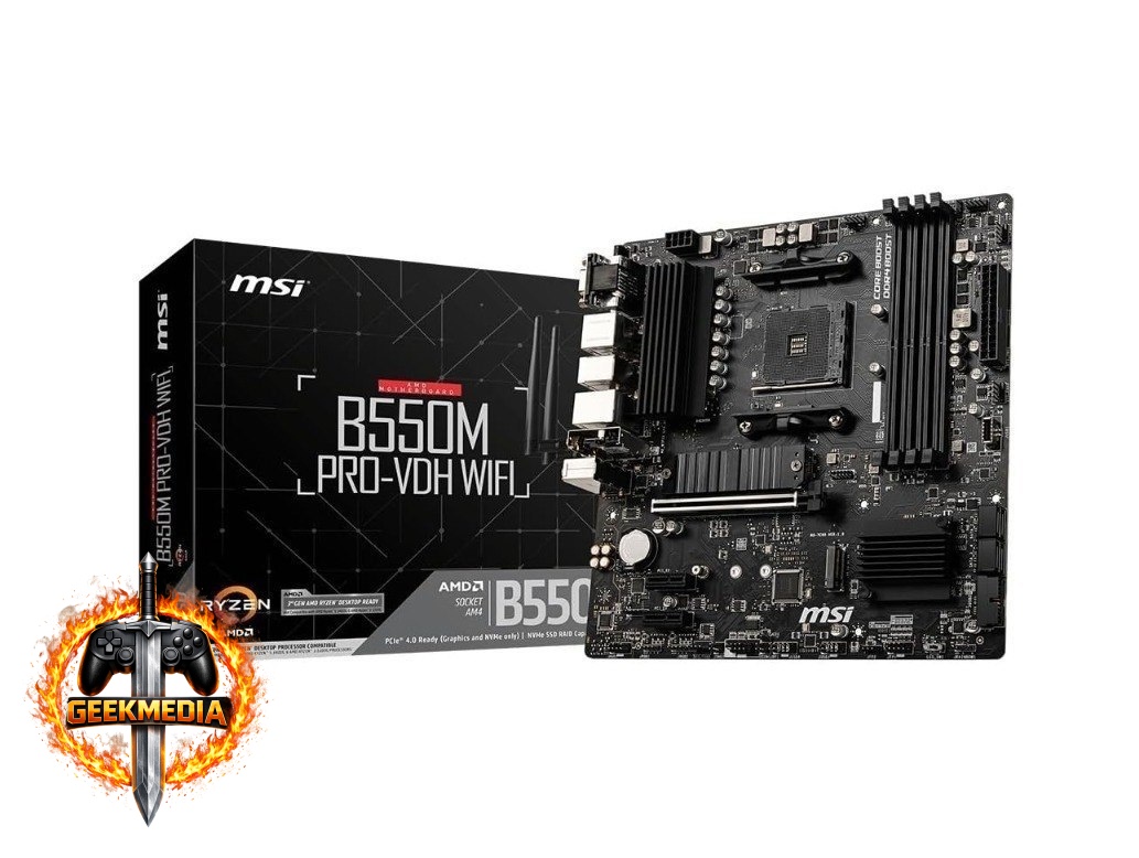 Placa-Mãe MSI B550M PRO-VDH WIFI
