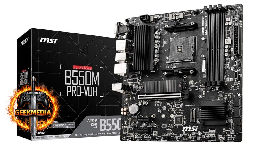 Placa-Mãe MSI B550M Pro-VDH