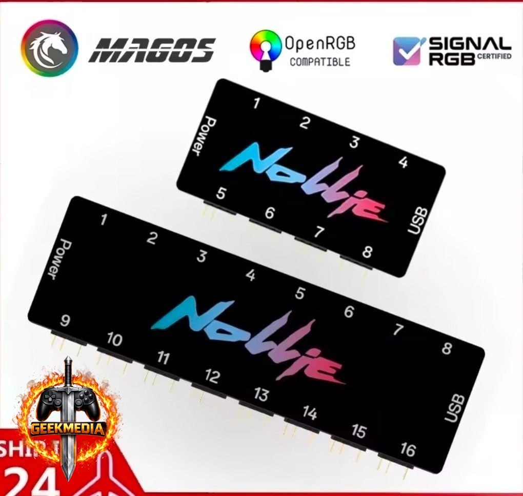 2x Controladora ARGB Nollie 8