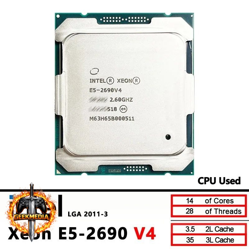Processador Xeon E5 2690 V4 14/28