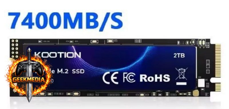 SSD NVMe 2TB Kootion X16 Plus