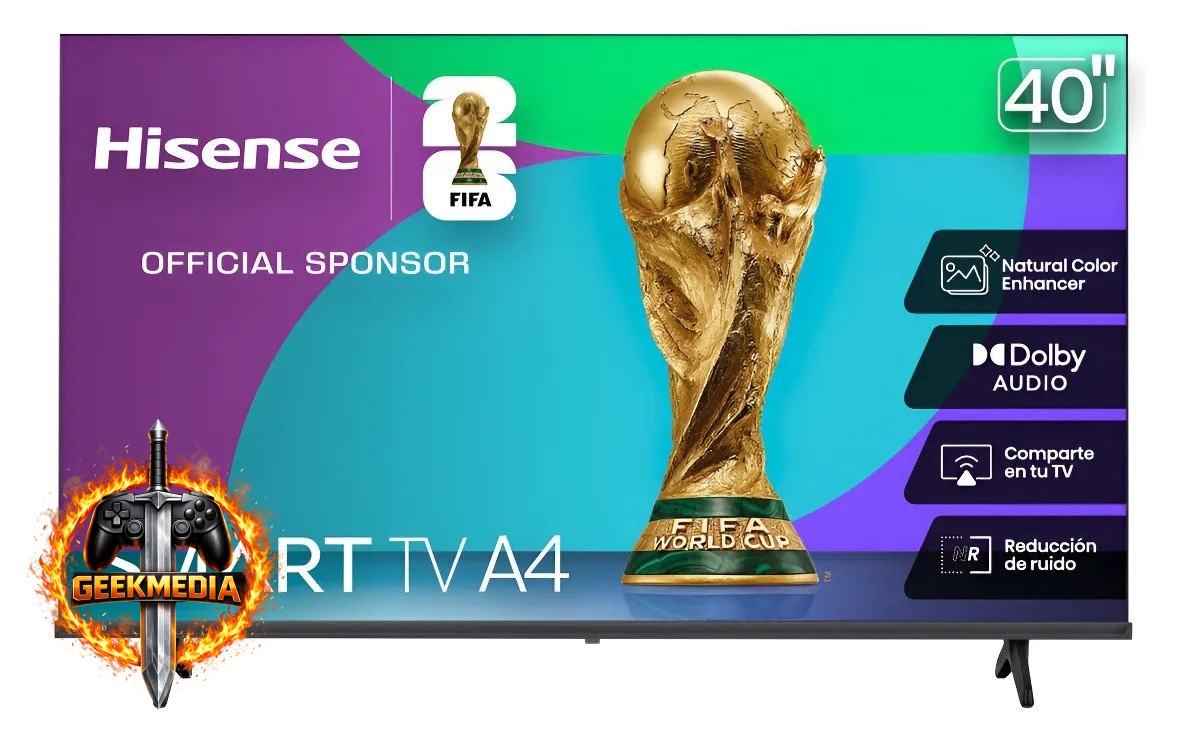 Smart TV 40" Hisense 40A4NV Full HD