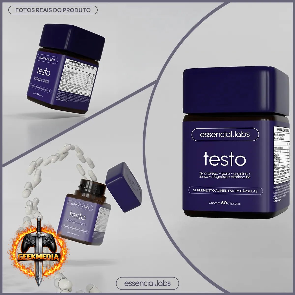 Testo Essencial - Precursor da Testosterona