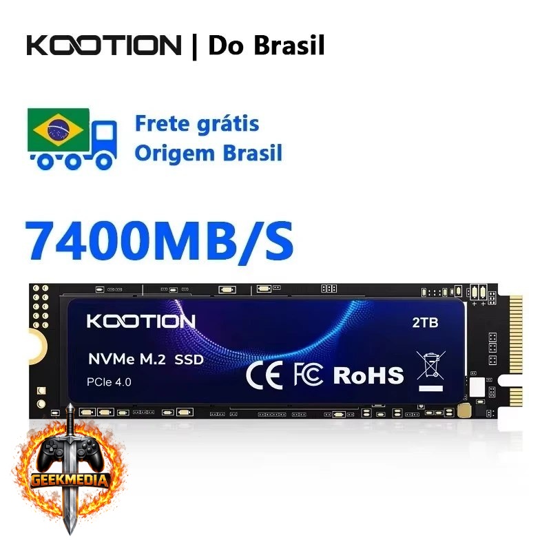 SSD NVMe KOOTION X16Plus 2TB