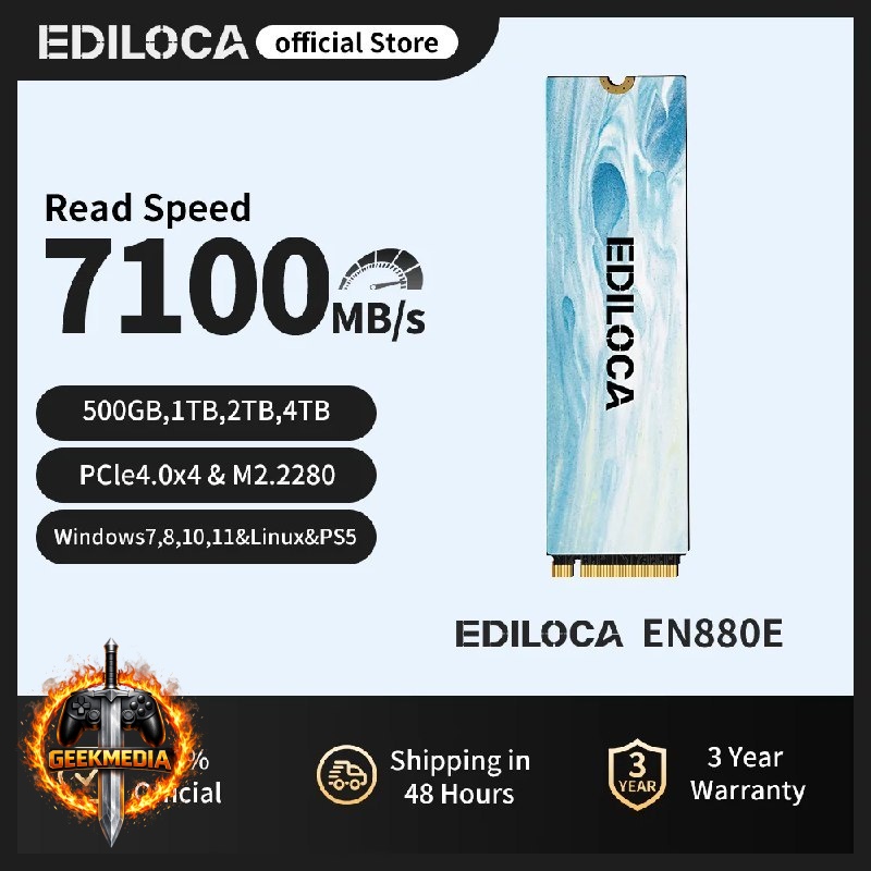 SSD Ediloca EN880E NVMe 500GB