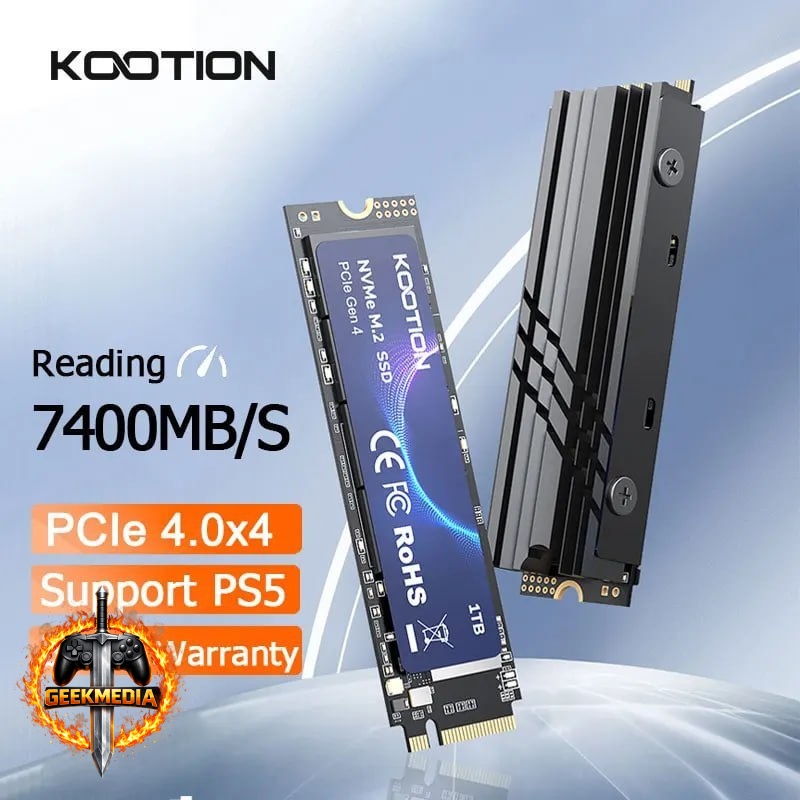 SSD KOOTION 1TB NVMe 7400mbps