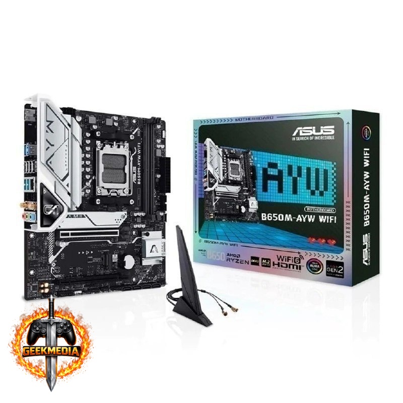Placa-Mãe ASUS B650M-AYW WIFI mATX AM5