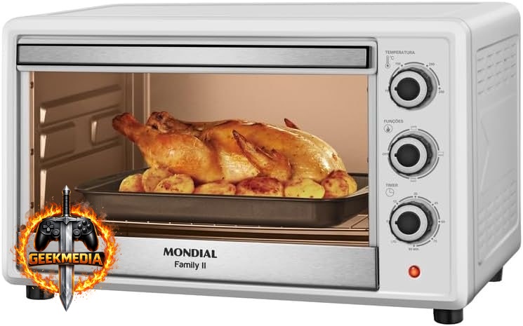 Mondial Forno Elétrico Family II 42L Branco/Inox 110V