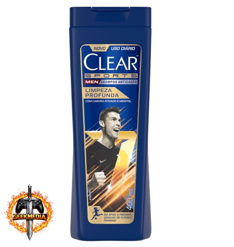 Clear Sports Men - Shampoo Anticaspa Limpeza Profunda 400ml