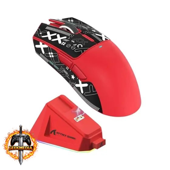 Attack Shark Mouse Gamer Sem Fio