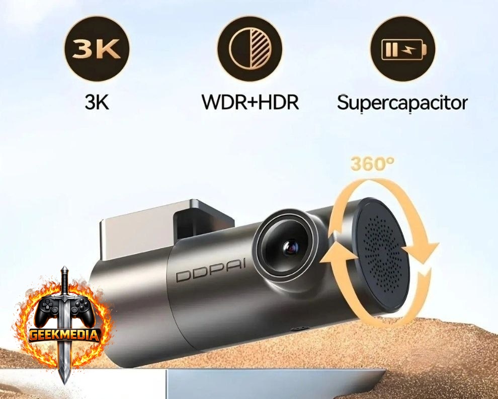 Câmera Veicular Ddpai Mini Pro 2K