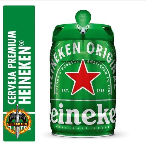 Cerveja Premium 5L Barril Heineken