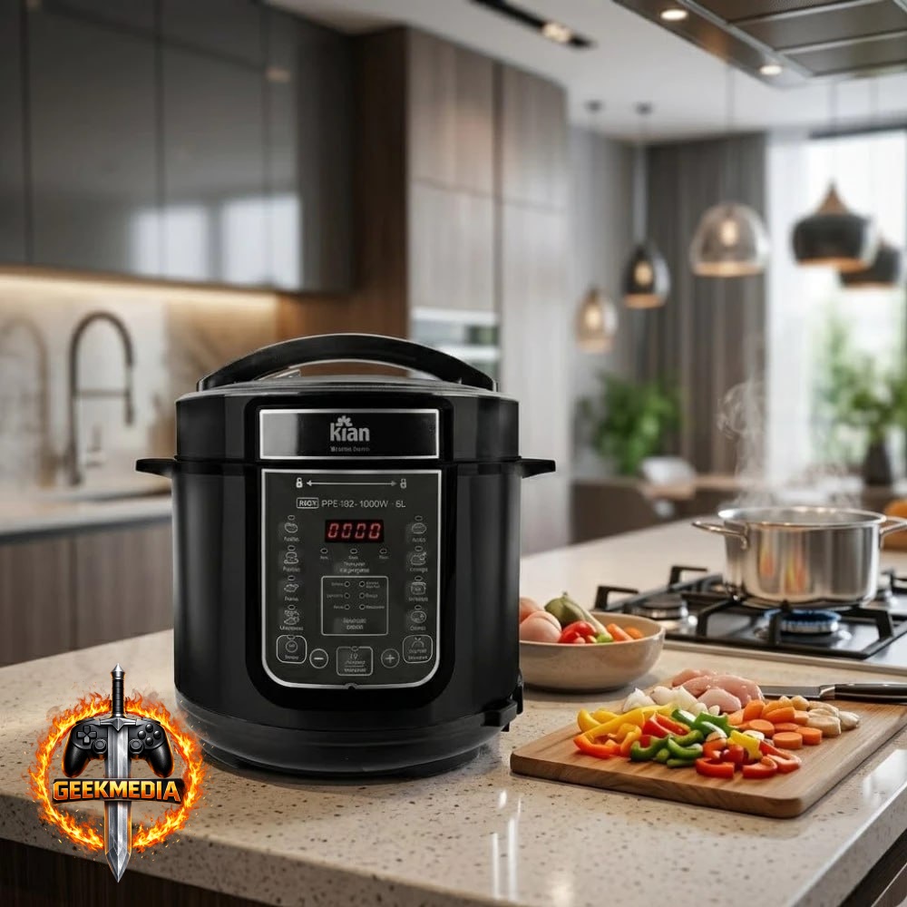Panela de Pressão Elétrica PPE-102 – 6L Kian