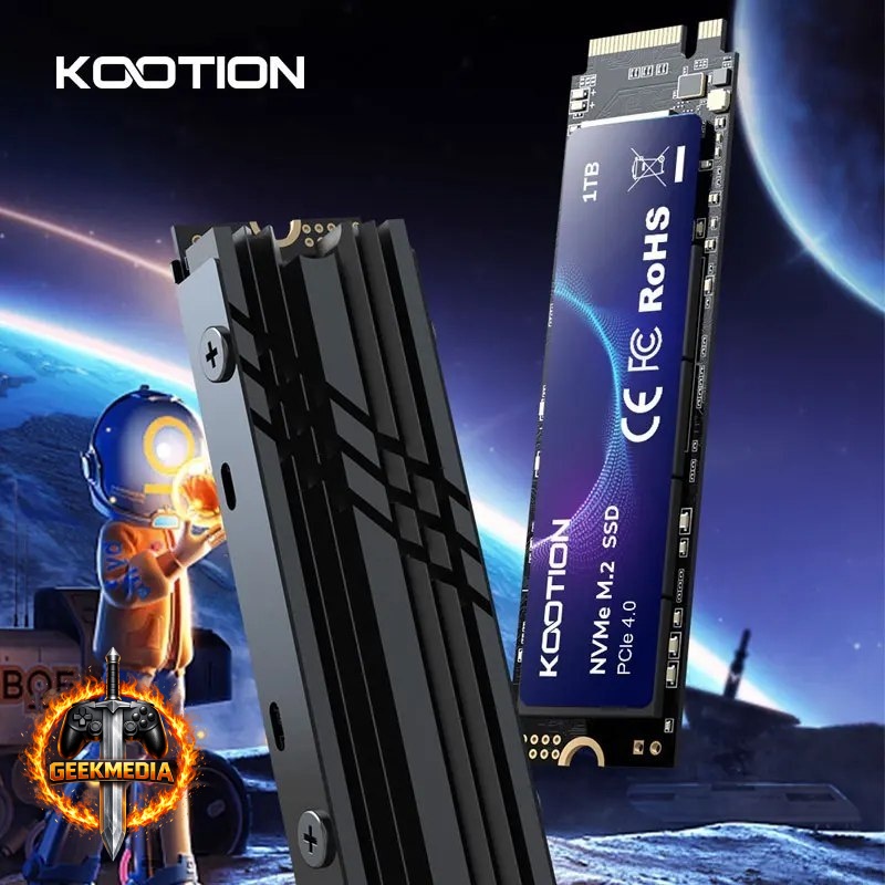 SSD Nvme KOOTION 2TB X16 Plus 7400mb/s
